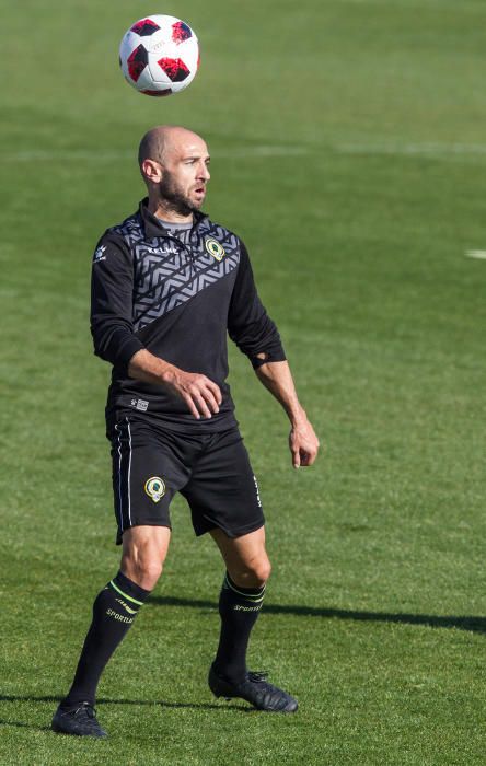 Presentación de Jona como nuevo jugador del Hércules CF