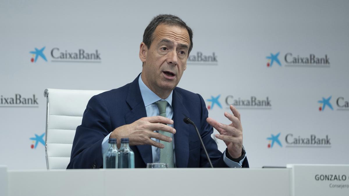 El consejero delegado de CaixaBank, Gonzalo Gortázar.