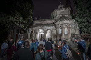 Ruta nocturna por el Cementerio de Montjuïc.