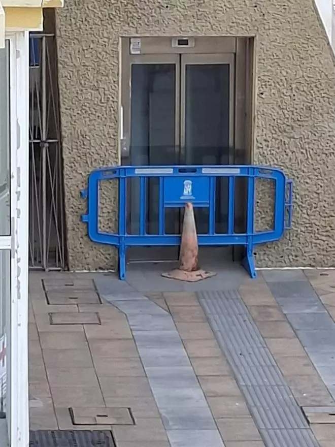 Rotura de ascensores en uno de los accesos a Playa del Inglés