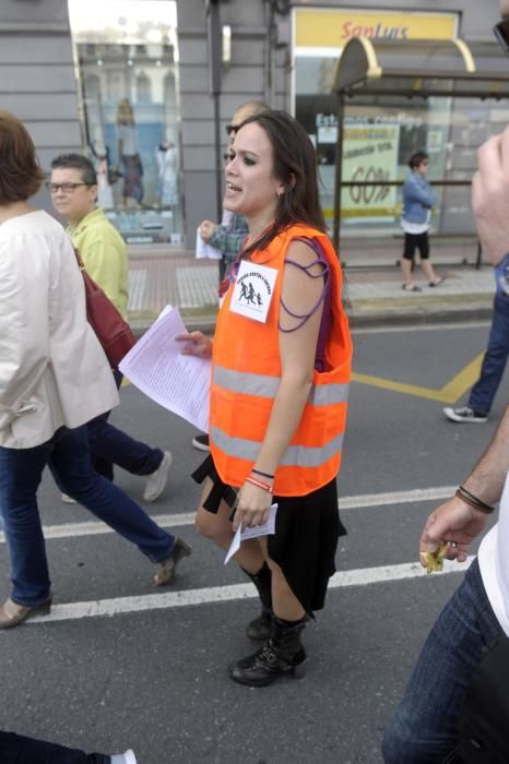 Manifiestación por los refugiados en A Coruña