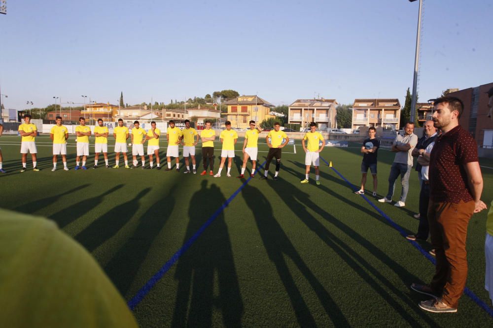 Primer entrenament del Banyoles de la pretemporada