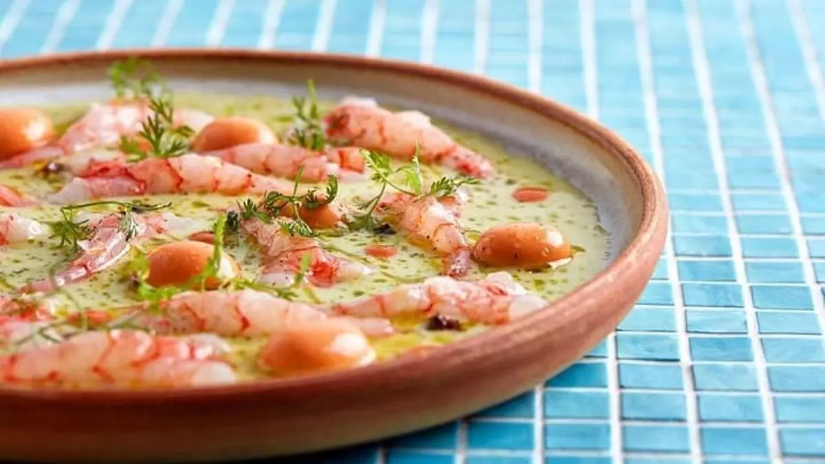 Cómo hacer un ceviche de gamba como el chef con estrella Michelin Paco Méndez