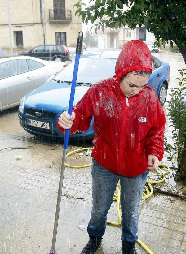 Fotogalería: Lluvias torrenciales en Aragón