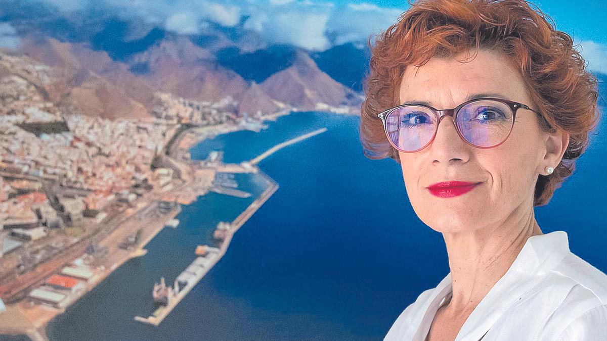 Margarita Pena, Delegada especial del Estado para la Zona Franca de S/C Tenerife.