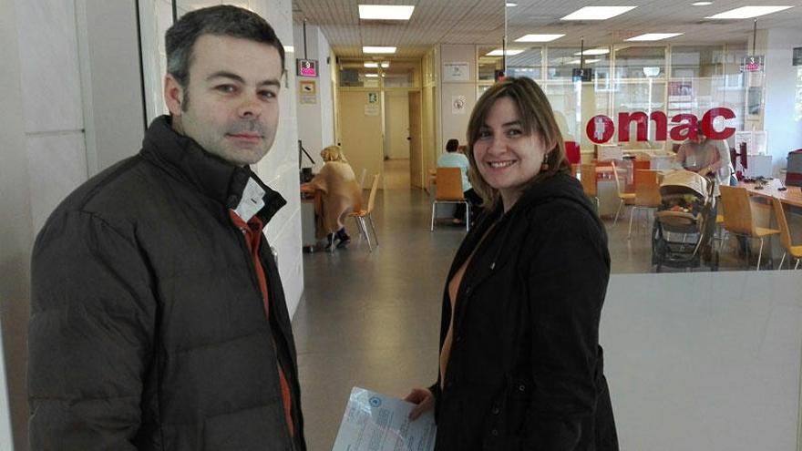 Jordi Giró i Agnès Lladó a l&#039;Omac.