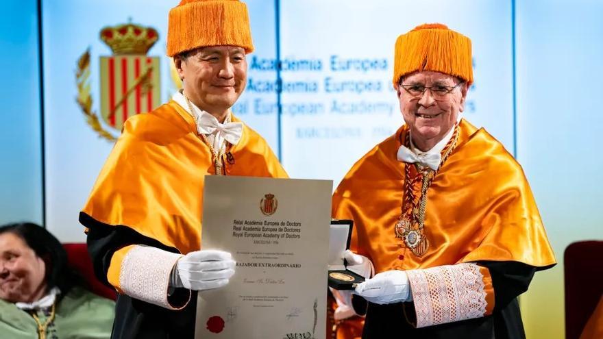 El figuerenc Dídac Lee, nou membre d’honor de l’Acadèmia Europea de Doctors