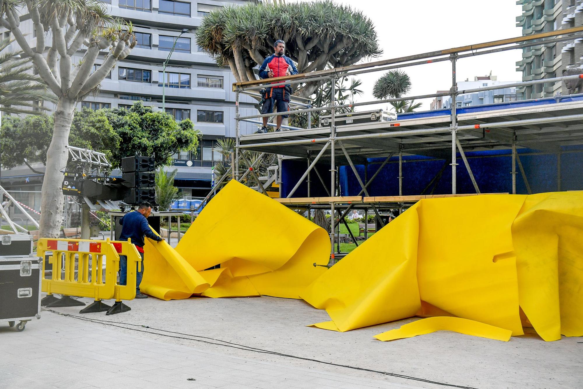 La ciudad vibró con la victoria de la UD Las Palmas contra el Cartagena