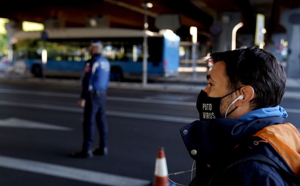 Madrid comienza a multar en sus 45 zonas sanitarias restringidas