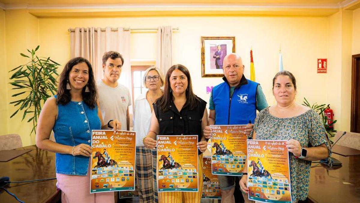 Presentación de la Feira Anual do Cabalo de Meis.