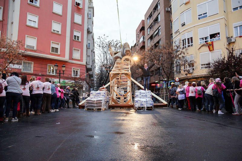 Plantà al tombe de la falla Palleter-Erudito de Orellana