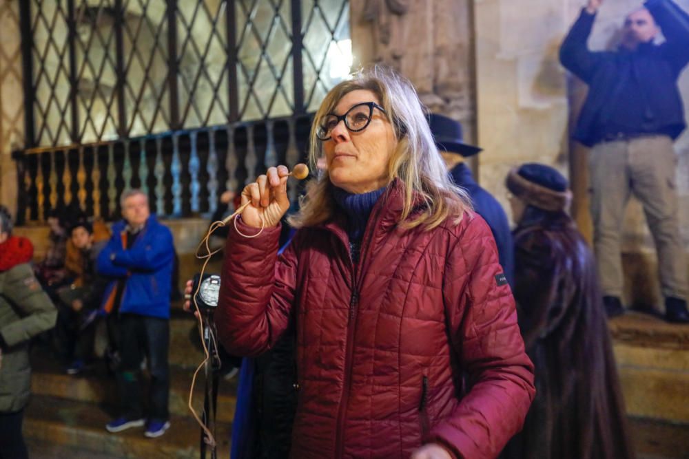Concentración feminista en Palma contra el pacto en Andalucía