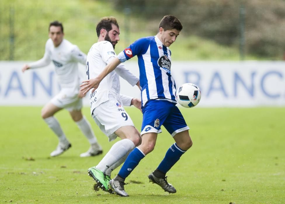 El Fabril se lleva el derbi coruñés ante el Silva