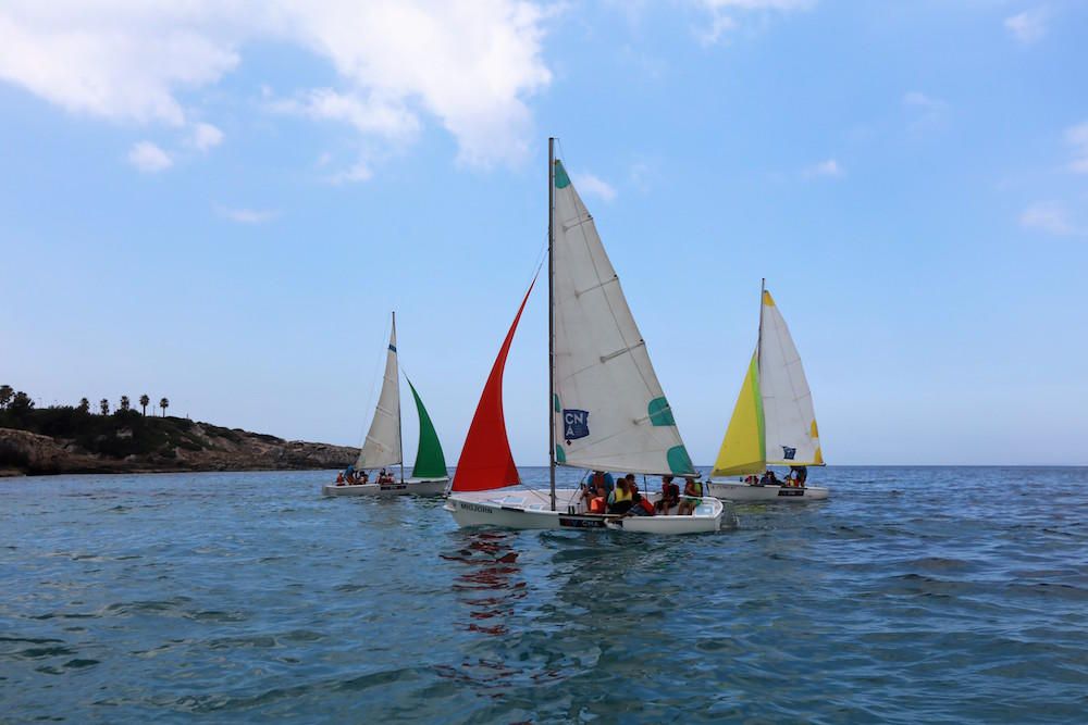 El primer contacto con el mar