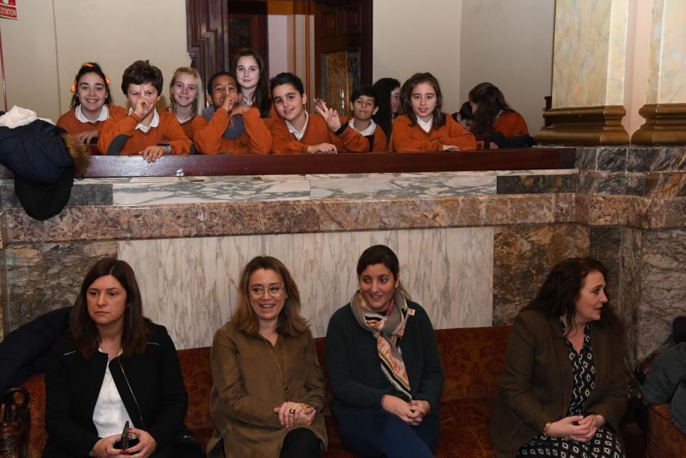 Pleno infantil en A Coruña