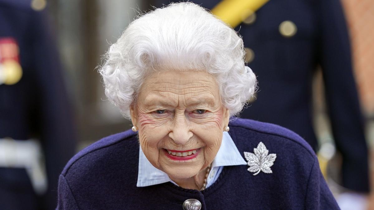 La reina Isabel II, este octubre.