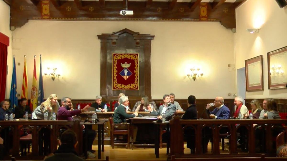 Pleno municipal extraordinario del Ayuntamiento de Esplugues de este miércoles