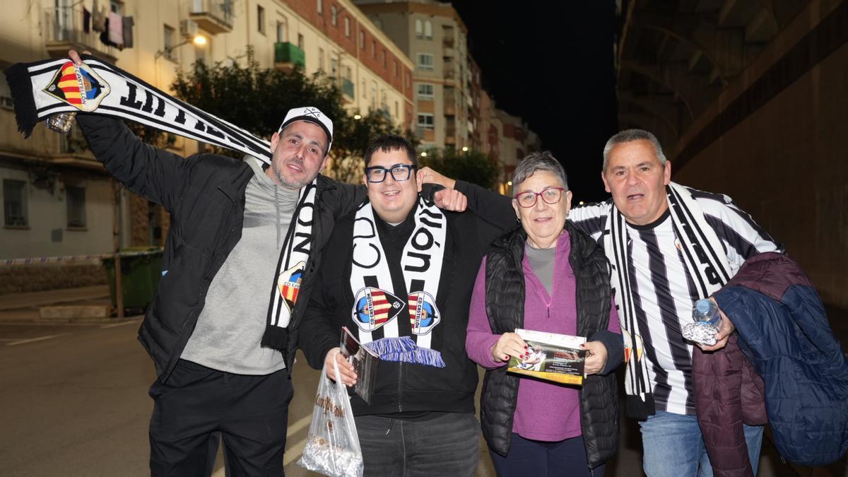 Orelluts en la previa del Castellón-Dépor.