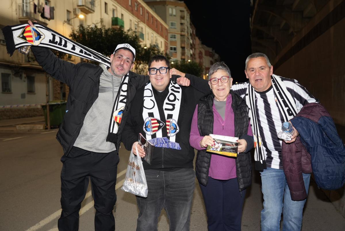Ambientazo en la previa del Castellón-Dépor