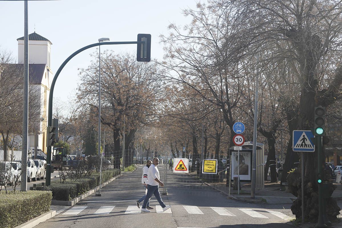 Comienzan las obras de la reforma de la avenida de Trassierra