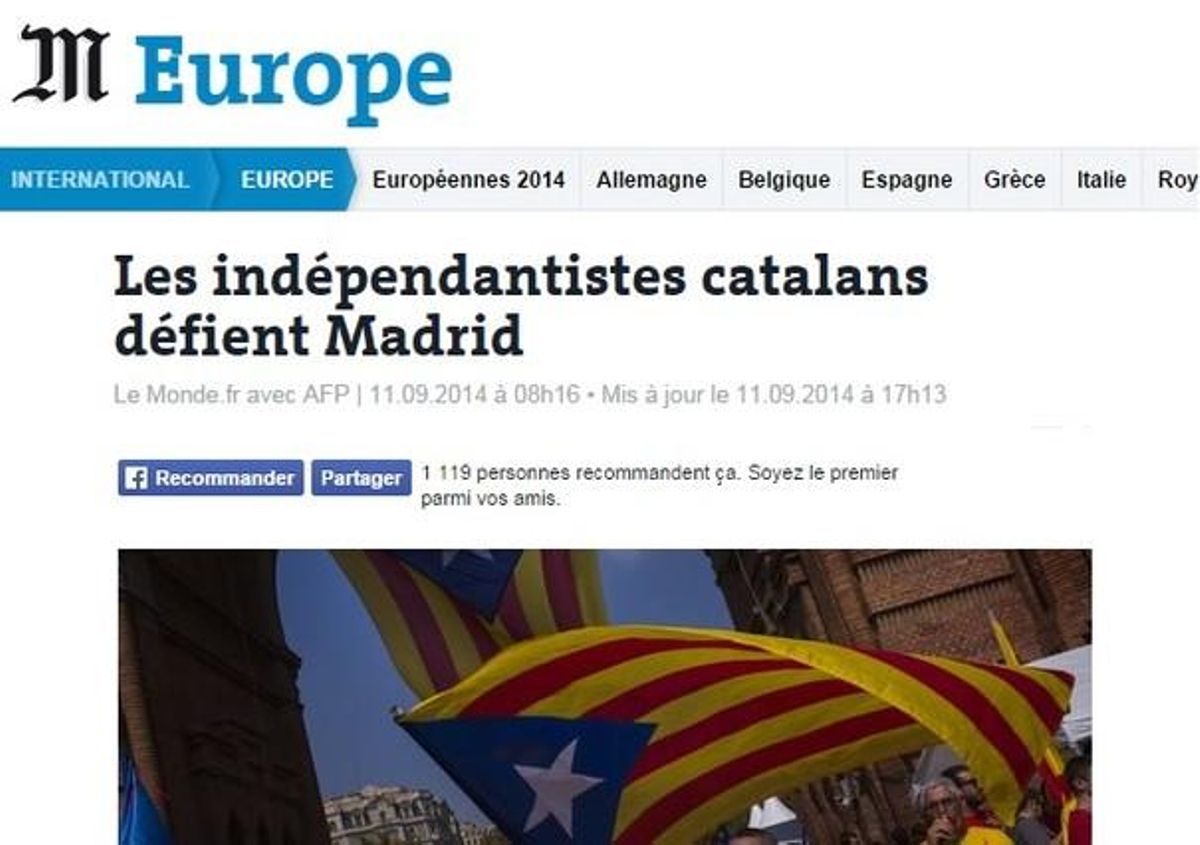 ’Le Monde’ recorda que l’important són les urnes.