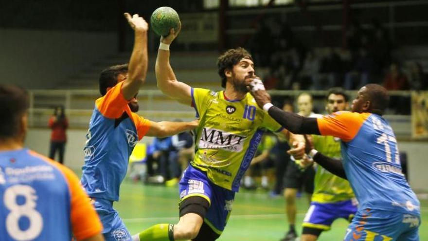 Jortos, durante un partido en El Pandero.