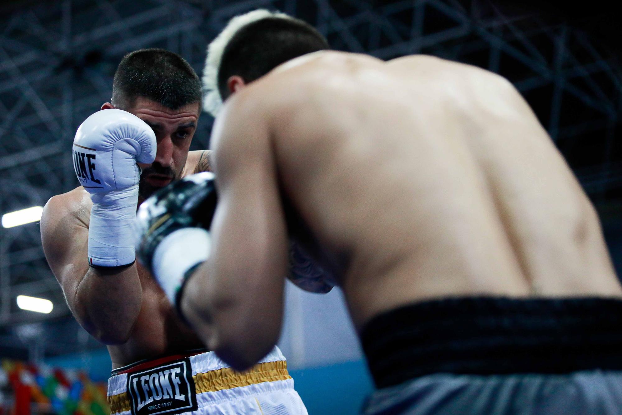 Velada de boxeo en Ibiza