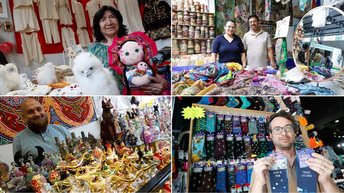 Viajar por el mundo sin salir de la Feria de Muestras: de la India al Perú, pasando por Portugal o Egipto