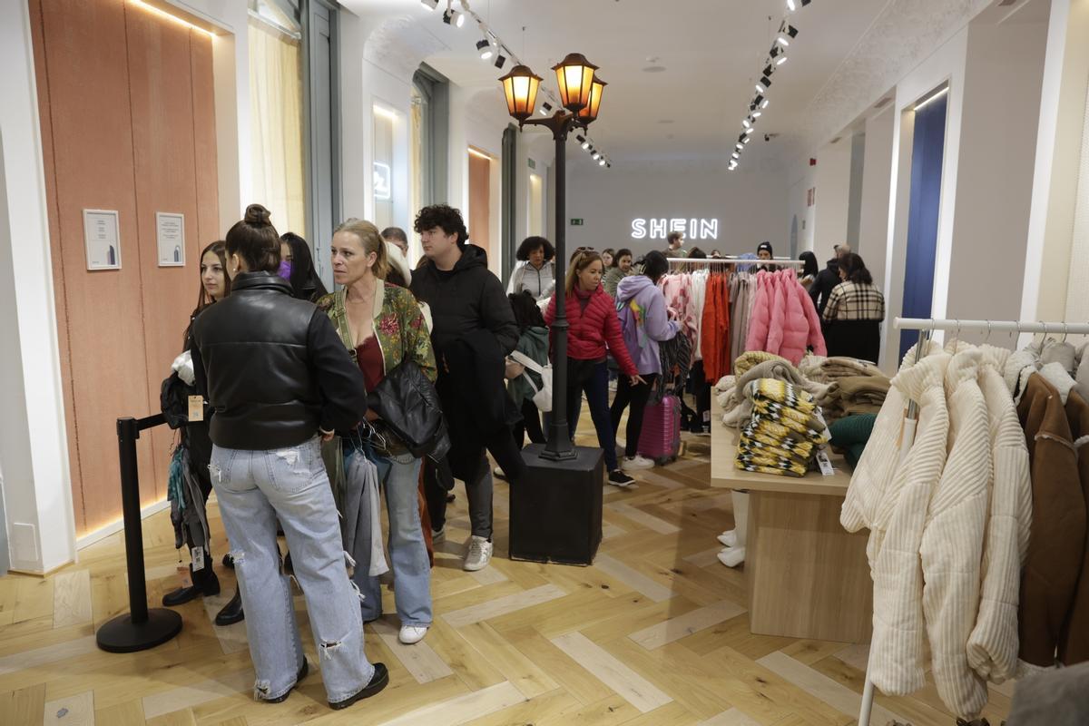 Shein abre pop-up store en Barcelona