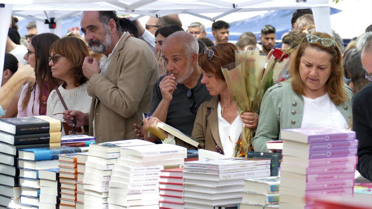 Sant Jordi a la Rambla.