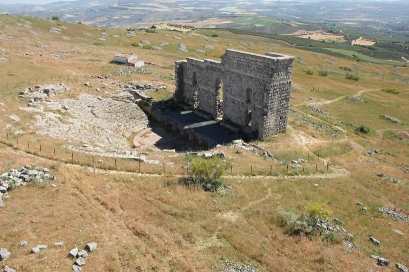 Acinipo a vista de dron