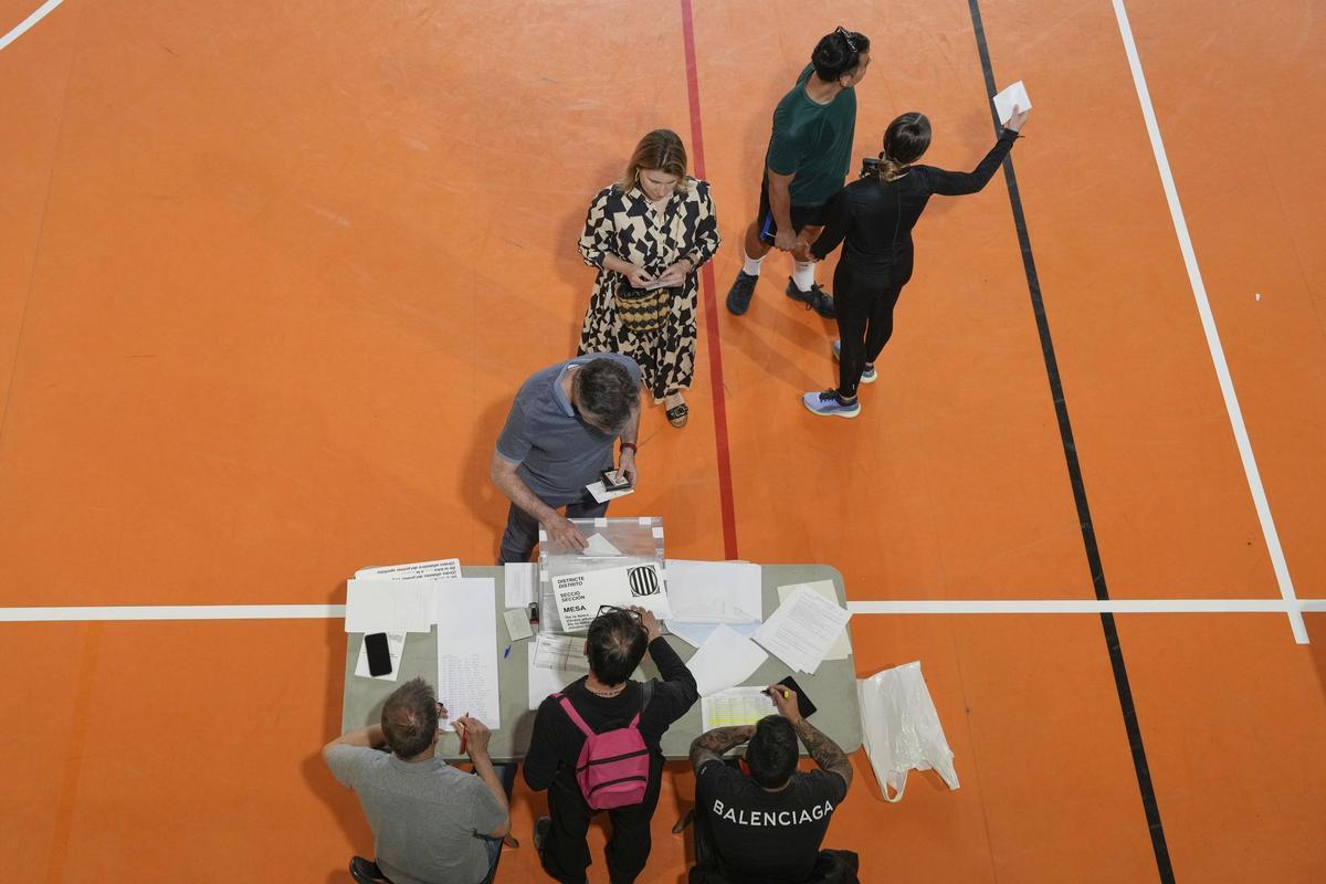 Jornada electoral en Cataluña