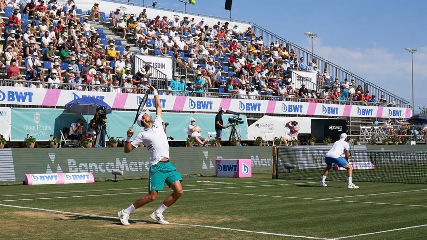 Novak Djokovic, wohl der beste Tennisprofi aller Zeiten, schlug auch schon auf Mallorca auf.