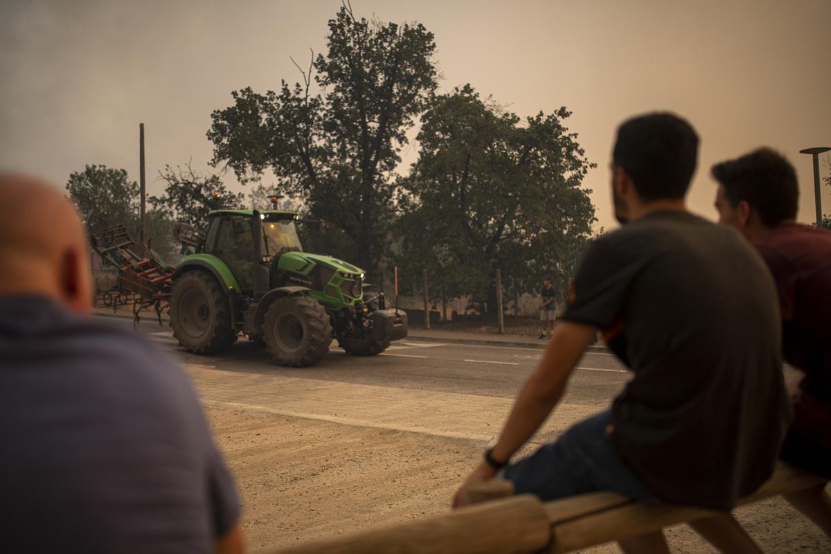 Incendio en El Pont de Vilomara