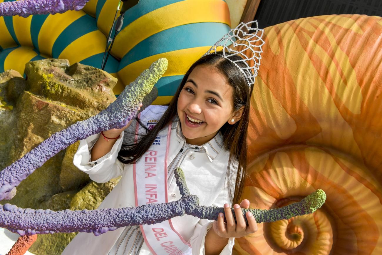 Dalía Martín Almeida, Reina infantil del Carnaval