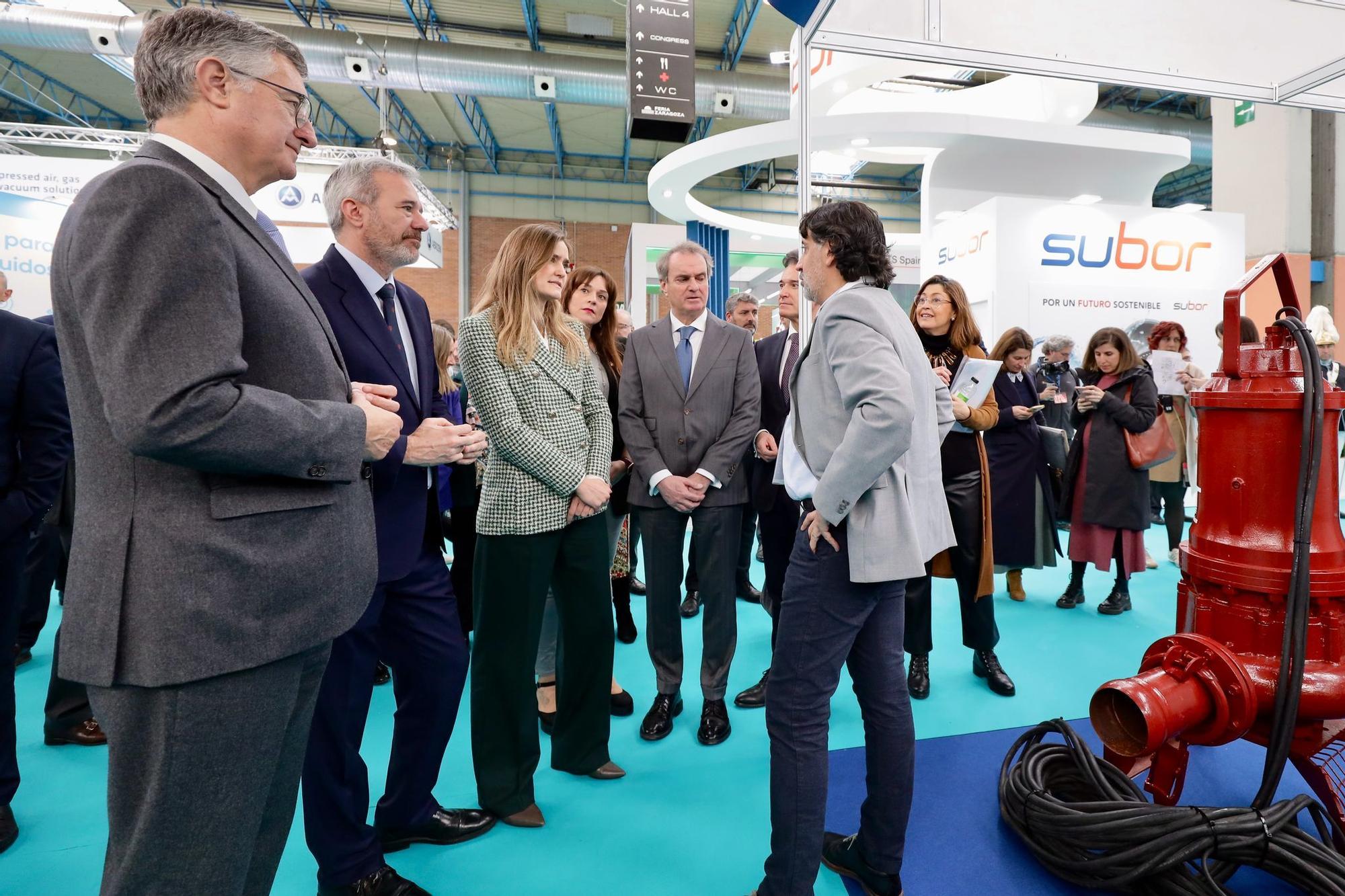 En imágenes | Smagua abre sus puertas en la Feria de Zaragoza con la visita de la ministra Aagesen