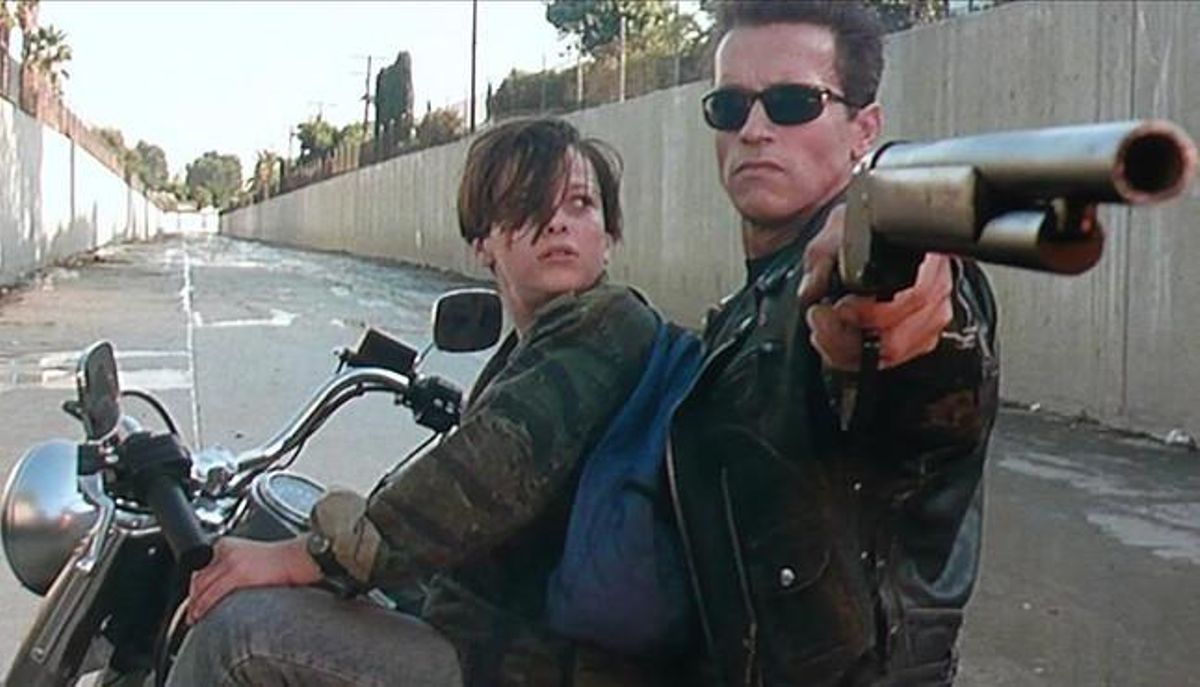Arnold Schwarzenegger, en una escena de ’Terminator’. Arnold Schwarzenegger, en una escena de ’Terminator’.