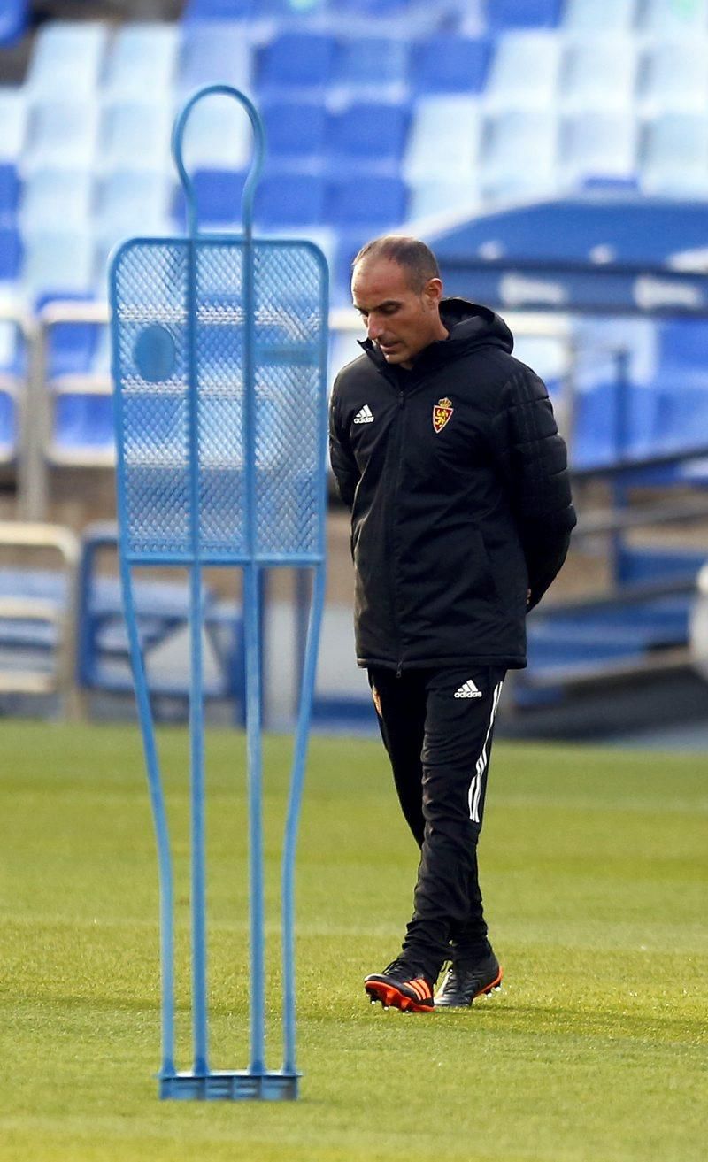 Entrenamiento del Real Zaragoza, 24 de noviembre