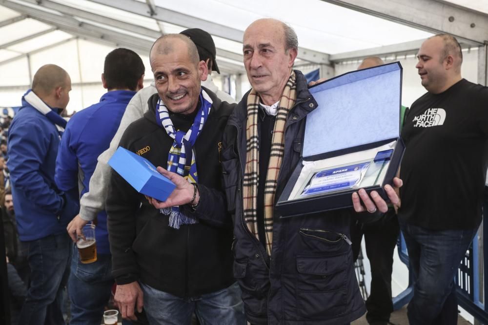 Fiesta de la APARO en el Carlos Tartiere