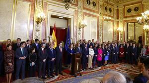 Los líderes de Podemos, los nacionalistas y numerosos presidentes autonómicos, ausentes de las celebraciones