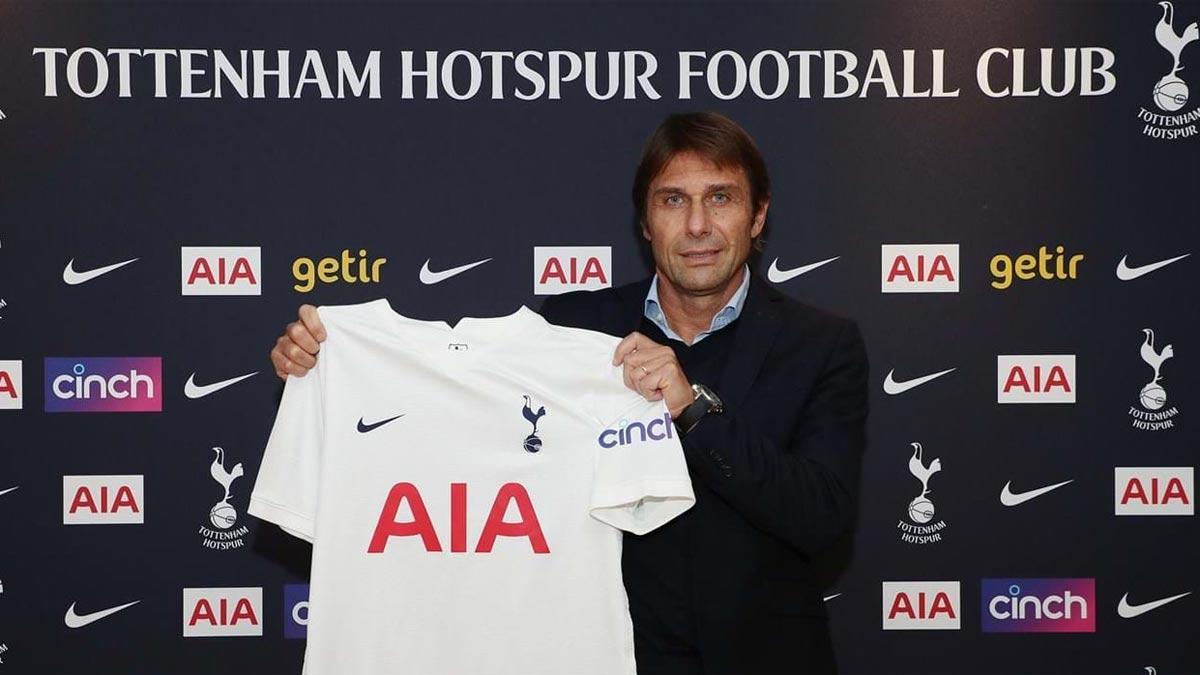 Conte, nuevo entrenador del Tottenham