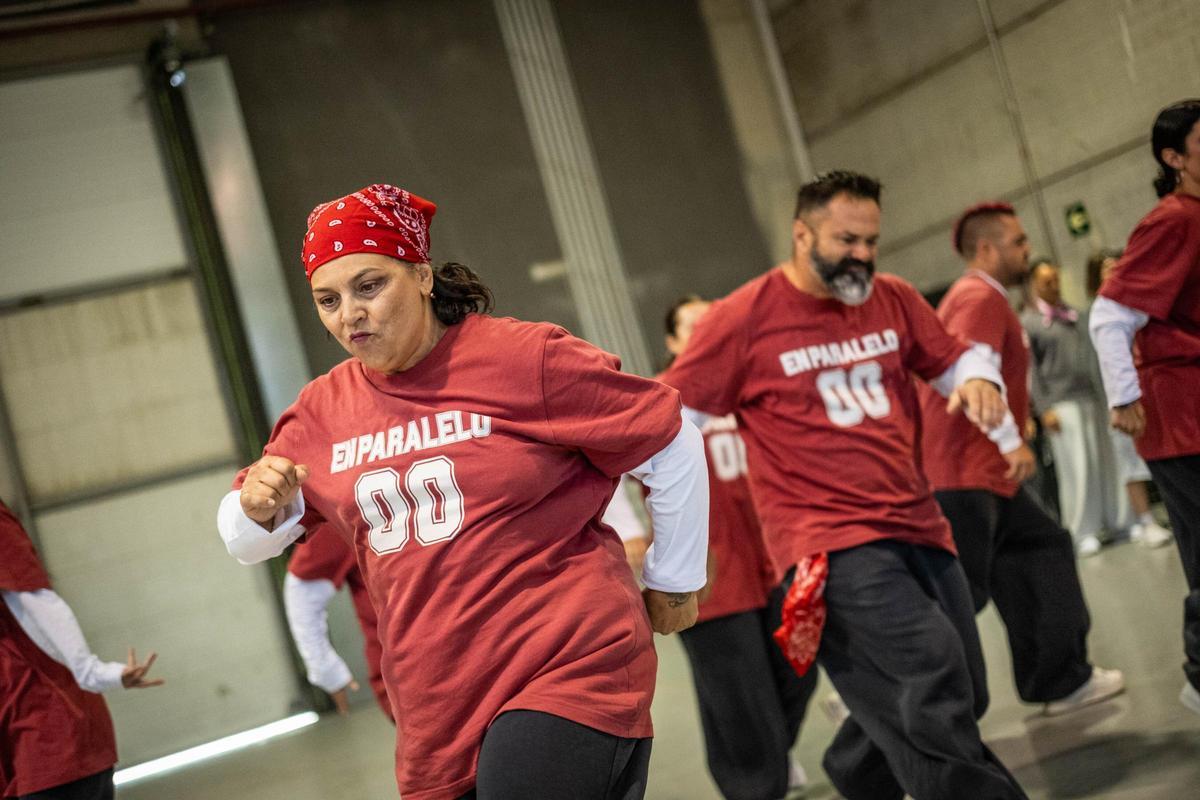 Grupo de danza urbana de mayores