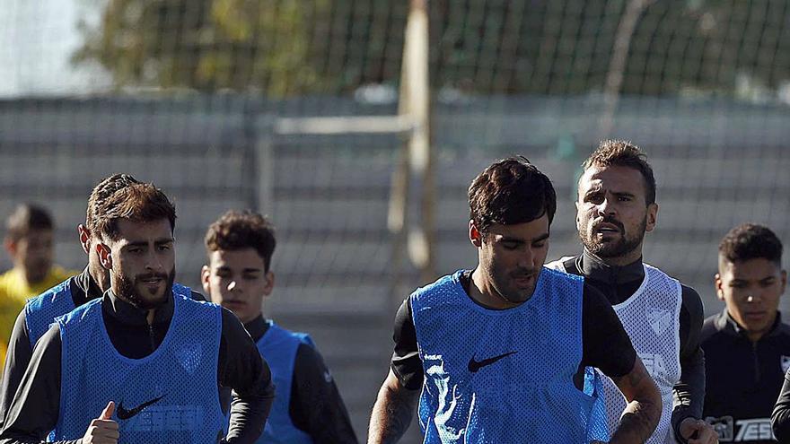 Ayer comenzó la prepración del partido ante el Real Zaragoza.