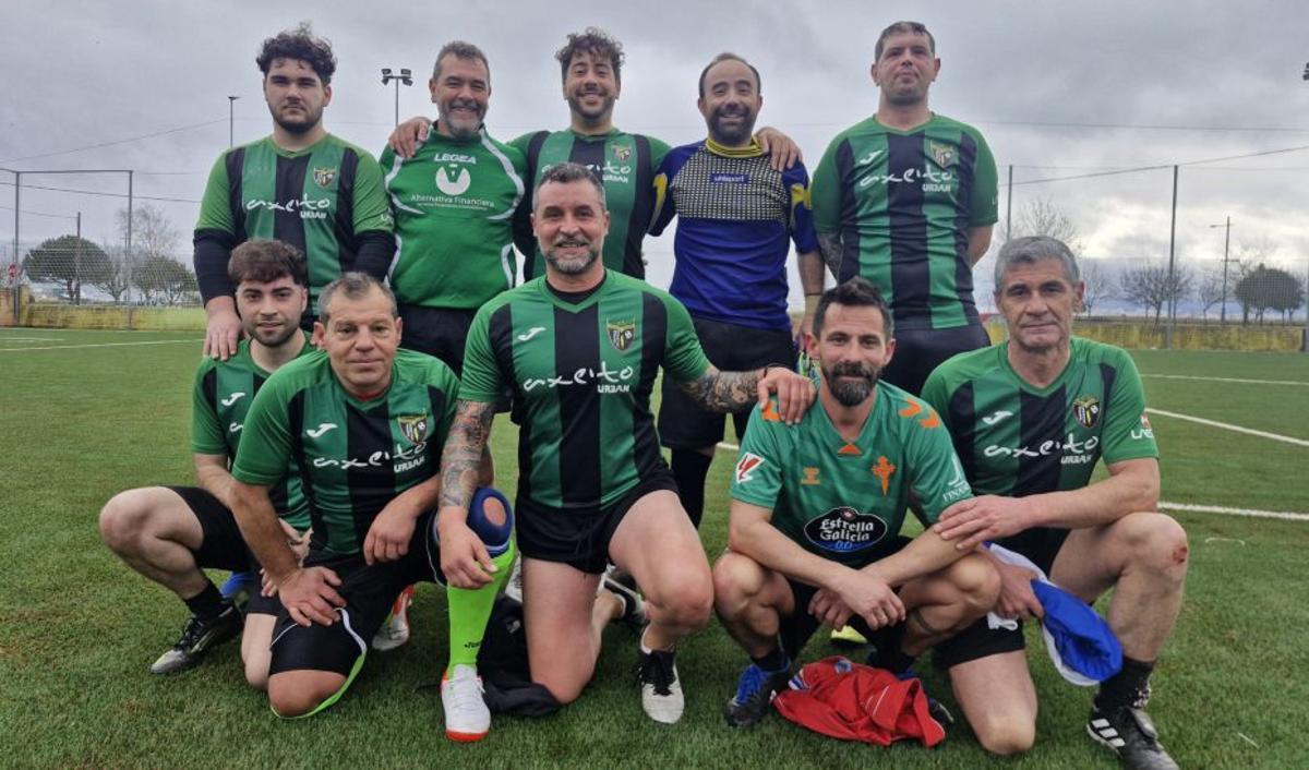 El Rápido de Jalleira, de la Liga Keniata de Moaña. | FDV