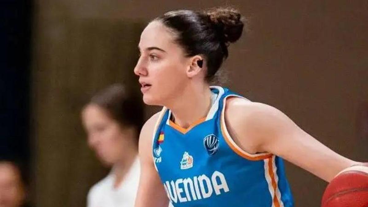 Iyana Martín, en una foto d'aquesta temporada amb el Perfumerías Avenida.