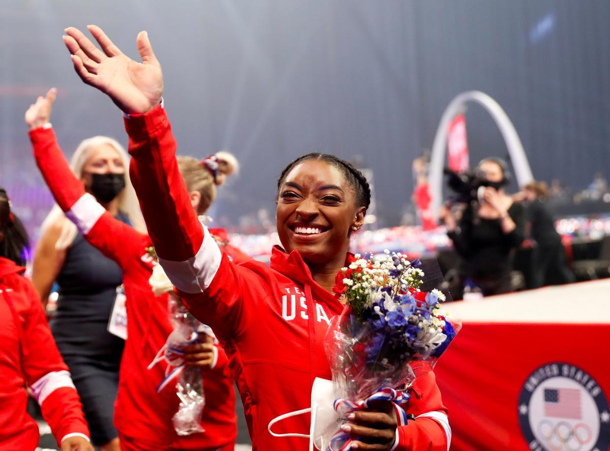 Simone Biles aspira de nuevo a ser una de las grandes estrellas de los Juegos.