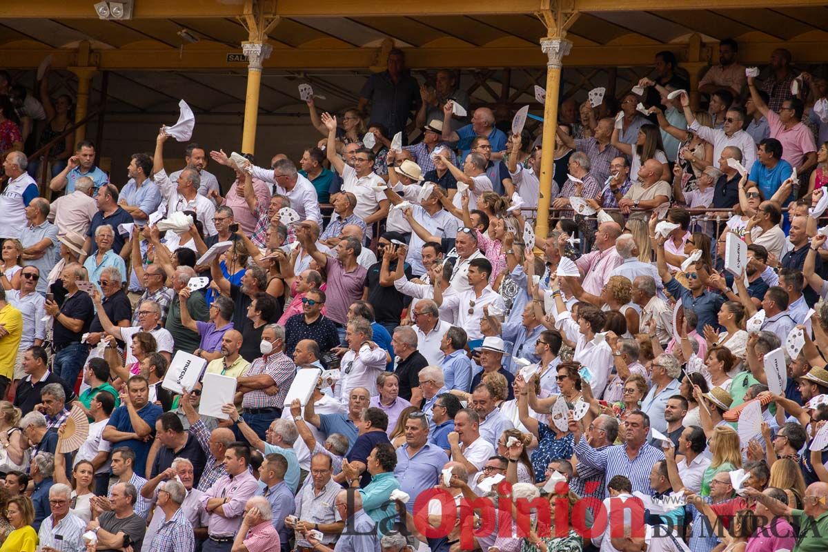 Así se vivió desde las gradas la primera corrida de la Feria de Murcia (El Juli, Manzanares y Talavante)