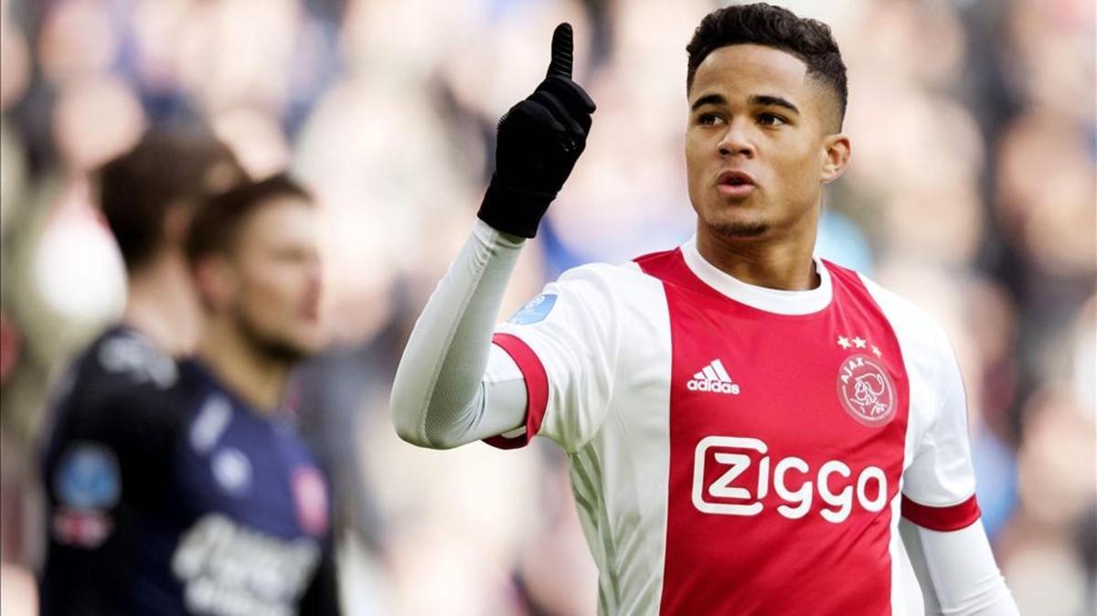 Justin Kluivert es la promesa de moda entre los grandes de Europa