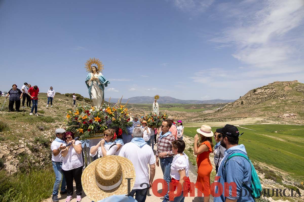 Así ha sido la Romería de los vecinos de Los Royos y El Moralejo a la ermita de los Poyos de Celda en Caravaca