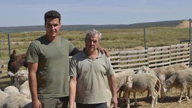 La familia Gómez Aldana, referente en biodiversidad ovina. | SERVICIO ESPECIAL